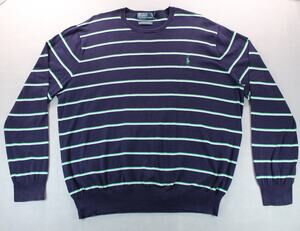AMI Paris Alexandre Mattiussi Cotton Embossed Ami De Coeur Sweatshirt Blue